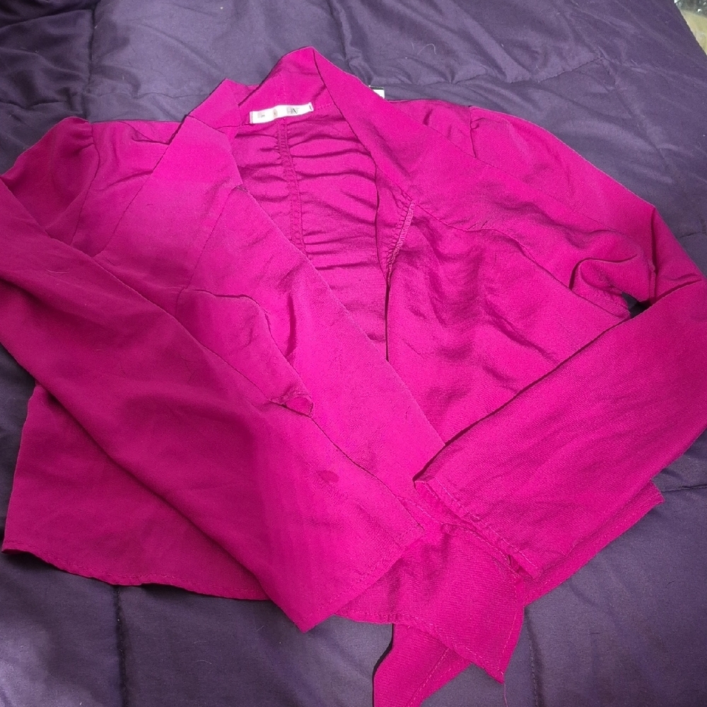 Vibrant Magenta Blazer